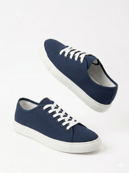cobalt canvas low tops snk33